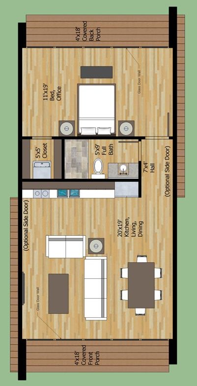 plano duplex, duplex moderno
