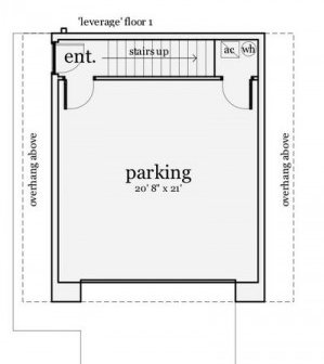 plano duplex planta baja, plano de departamento