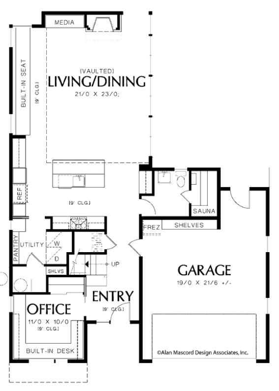 casa moderna funcional planta baja, plano planta baja, plano primer nivel