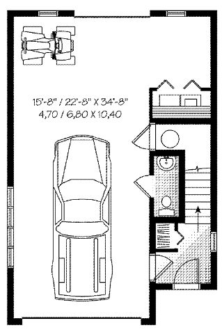 cochera cuatriciclo, planta baja de duplex, duplex con cochera, duplex garaje auto y motocicleta