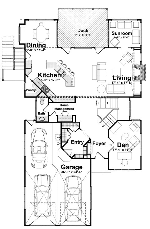 planta baja casa oriental, plano de casa para imprimir