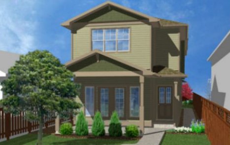 fachada de duplex, frente duplex, duplex con porch