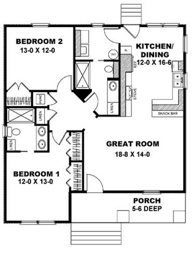 plano de casa simple, plano de casas 100 metros, 100 metros cuadrados planos
