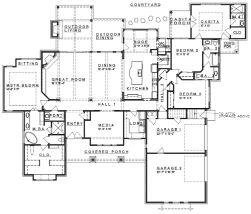 plano casa moderna, planos de casas modernas, plano de casa moderna 650 metros cuadrados