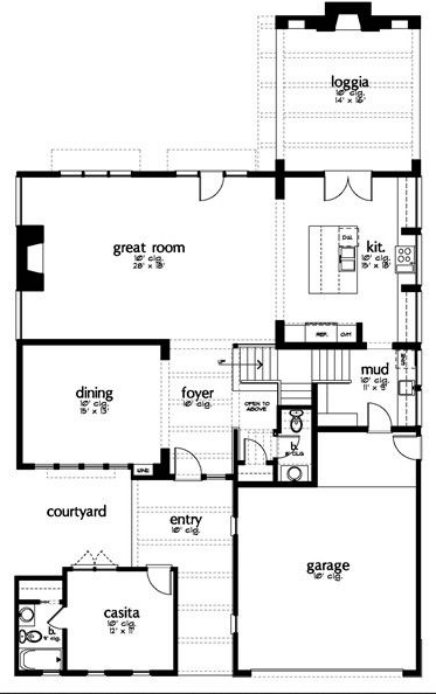 plano de casa primer nivel, planta baja plano