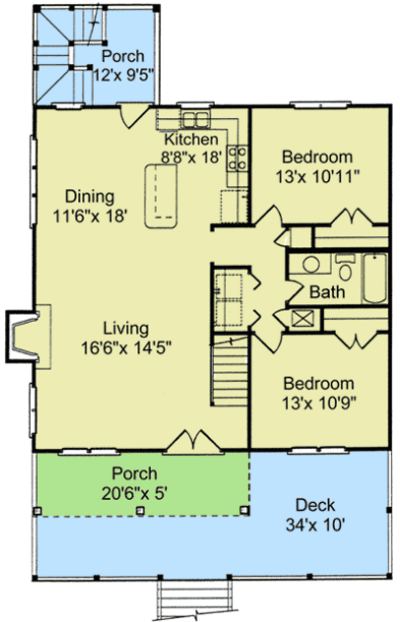 planos de viviendas, planta baja plano de vivienda