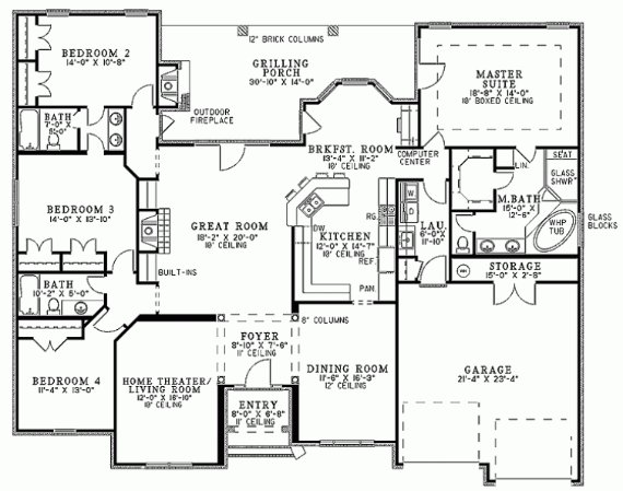 plano de casas 2 cocheras, plano dos cocheras, plano de vivienda dos cocheras