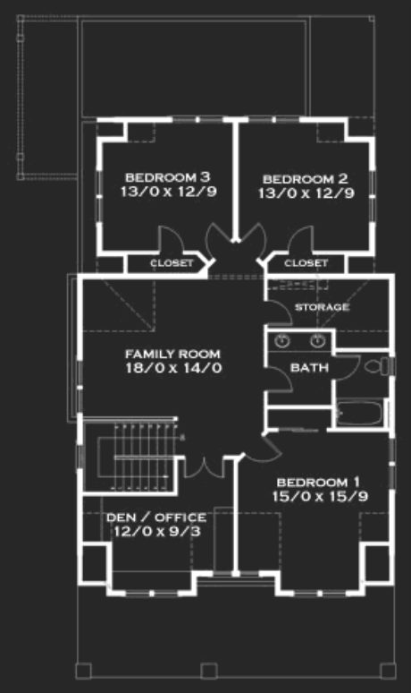 plano casa arquitectónica sencilla PA, Plano arquitectónico de casa, sencillo plano arquitectónico