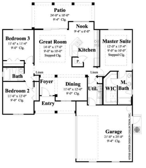 plano de casa, plano de vivienda