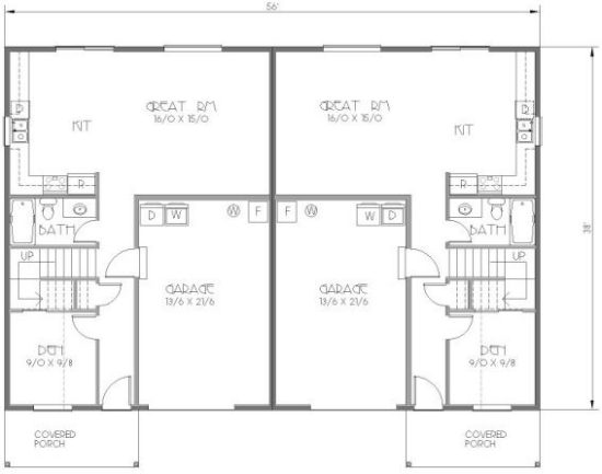 plano planta baja duplex, plano duplex 3 dormitorios, plano duplex 3 habitaciones