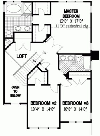 plano vivienda americana, planos americanos