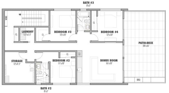 plano casa terreno en pendiente