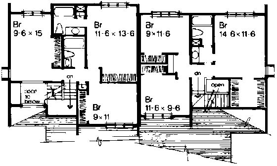 plano planta alta duplex