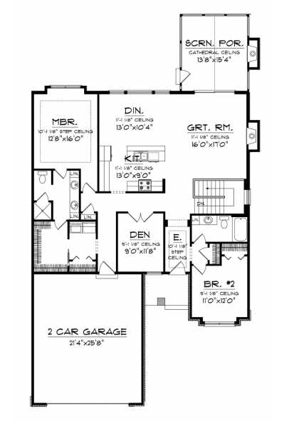 plano de casa con doble cochera, planos de casas