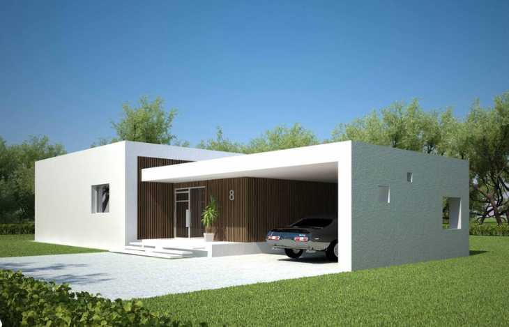 fachada casa moderna nuevo estilo