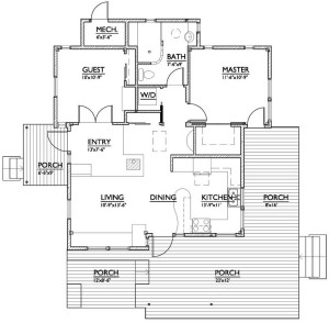 plano casa campo, planos de viviendas de campos