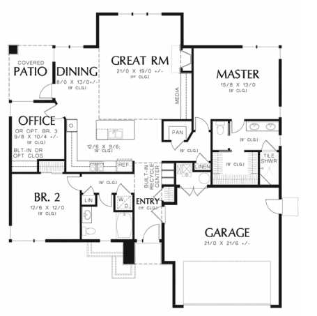 plano de casa familiar