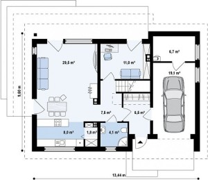 edificacion moderna, planos modernos