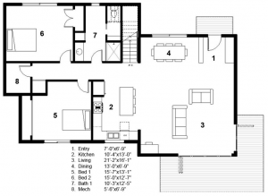 planos de casas modernas 2015
