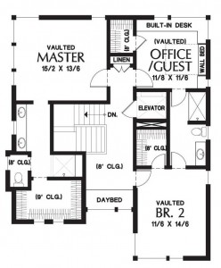 planos de casas 4 dormitorios, planos de vivienda con 4 dormitorios