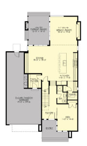 plano de casa 2 plantas