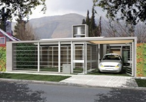fachada de casas procrear