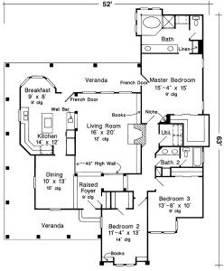 plano casa victoriana