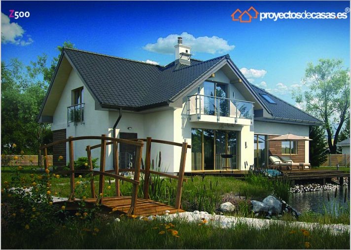 fachada casa 2 niveles – Planos de Casas Gratis